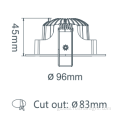 New AC LED Downlight Home Mini Led Recessed Downlight Supplier